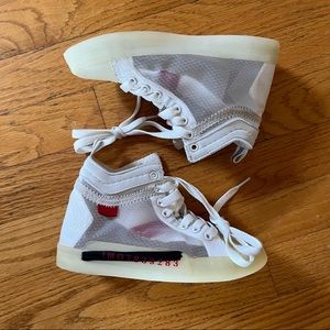 Zara Kids High Top Sneakers sz 13